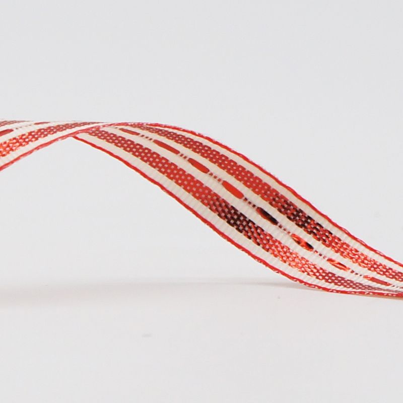 Metallic Stripes Ribbon