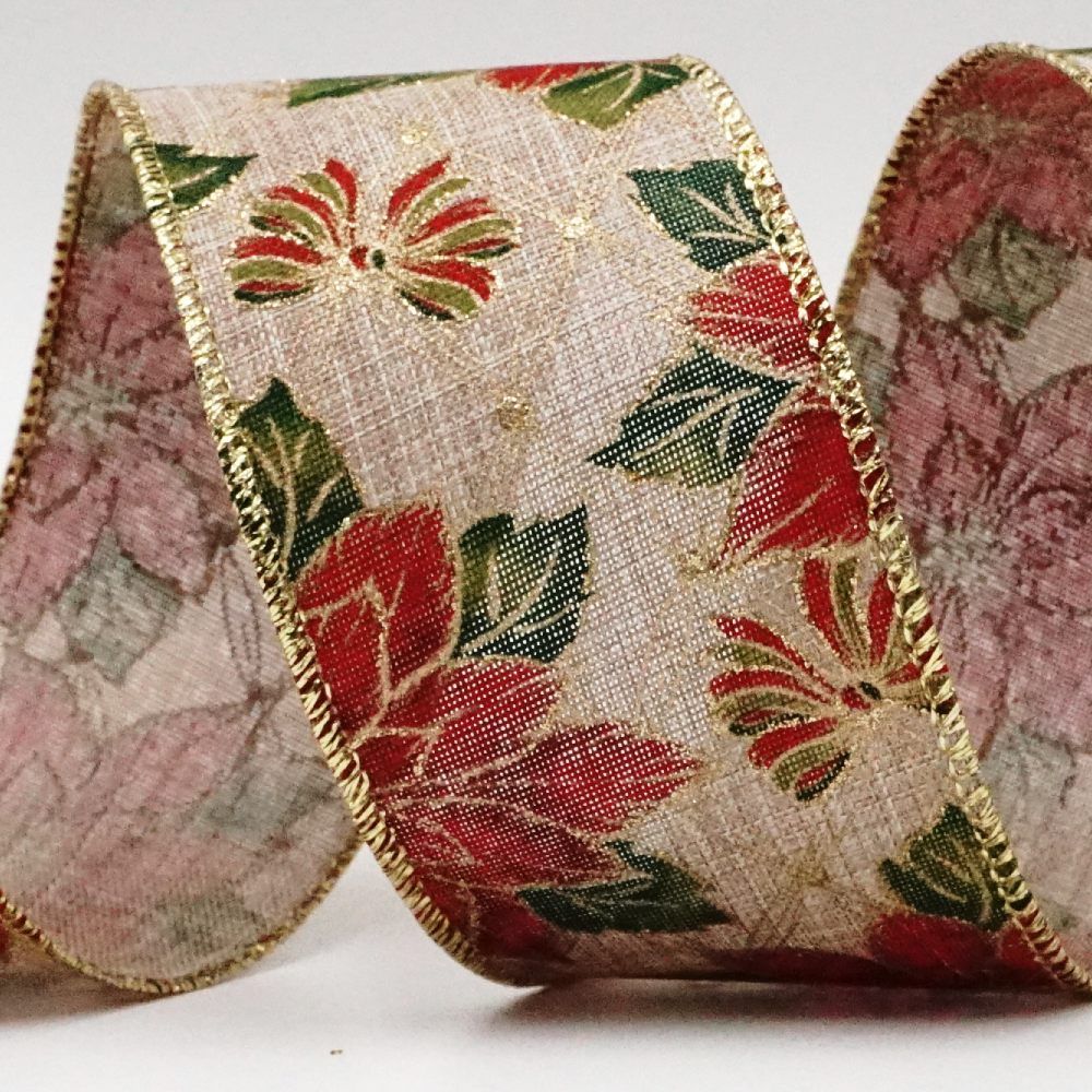 Poinsettia Blütenband