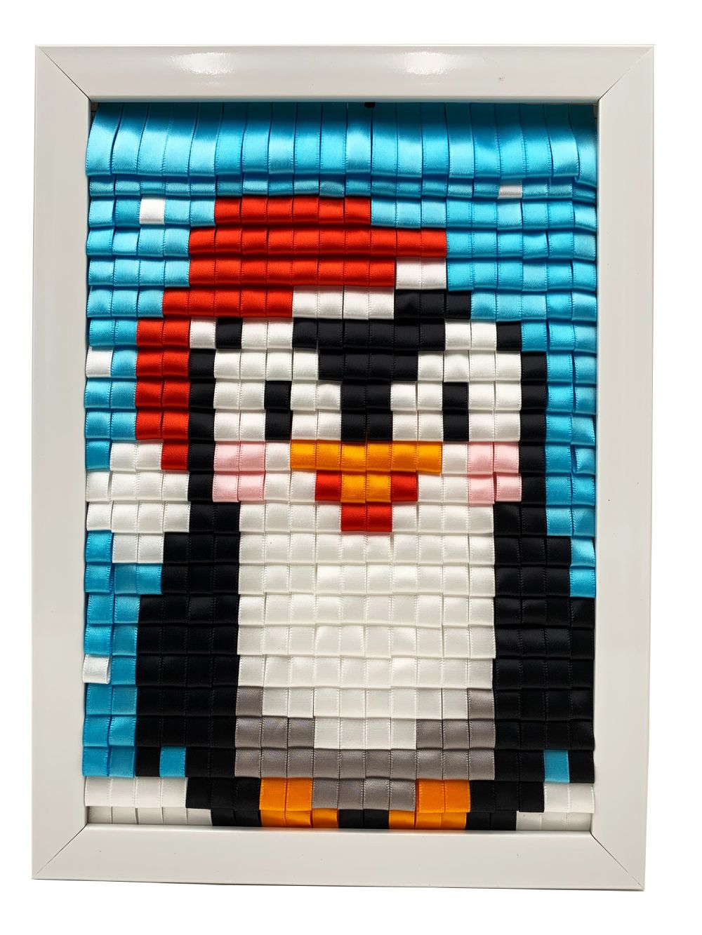 Ribbon_Collage_pingüino de Navidad