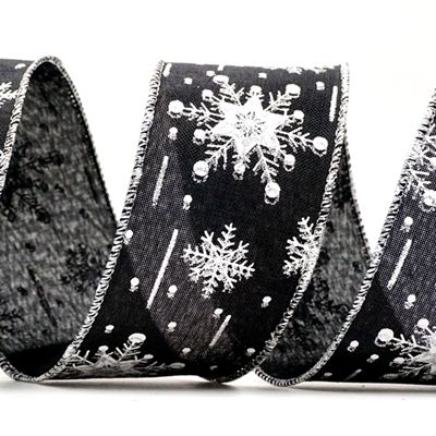 СНІЖИНКИ_KF5854G-54_чорний/срібний