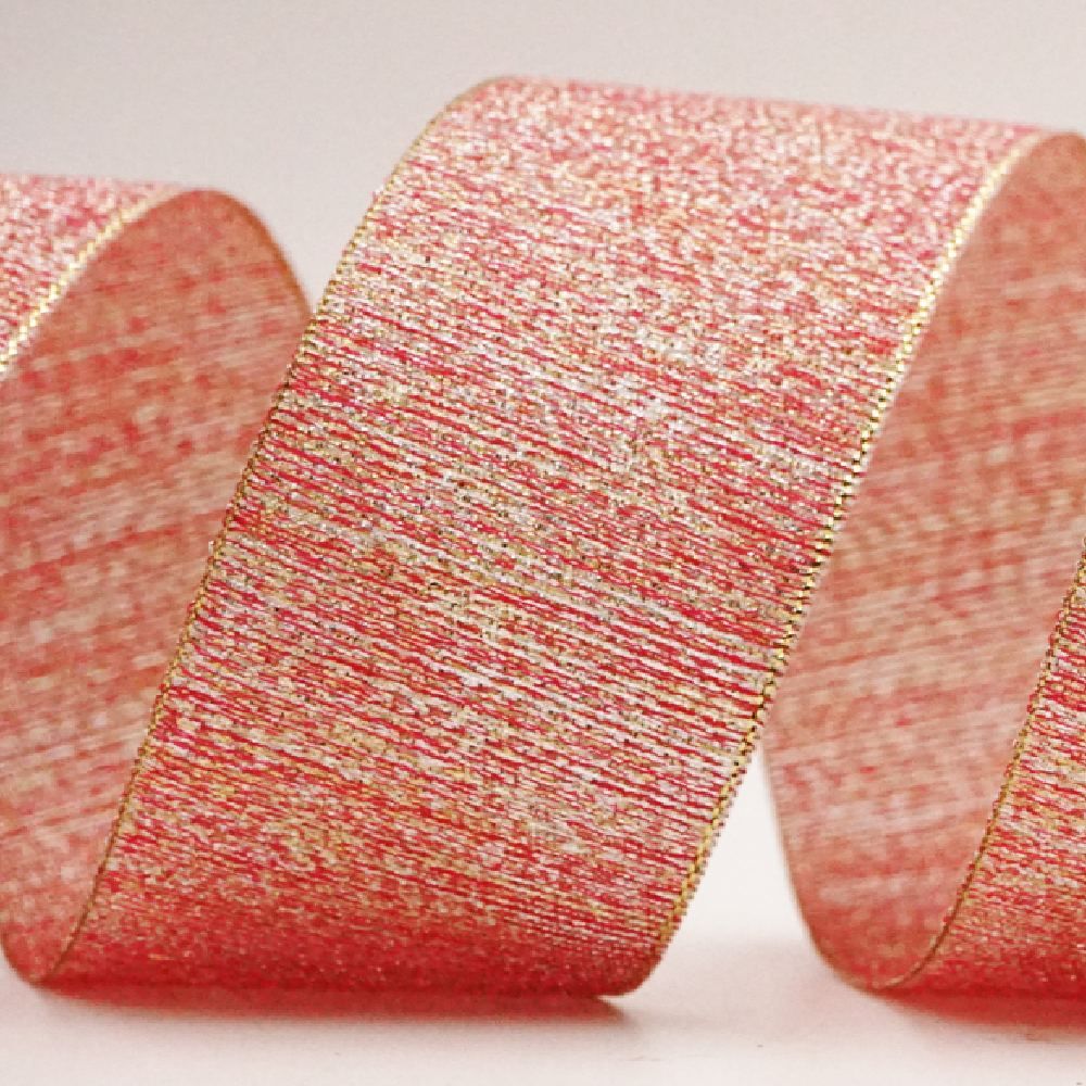 Kimalteleva kultainen &amp; hopeinen metallinauha