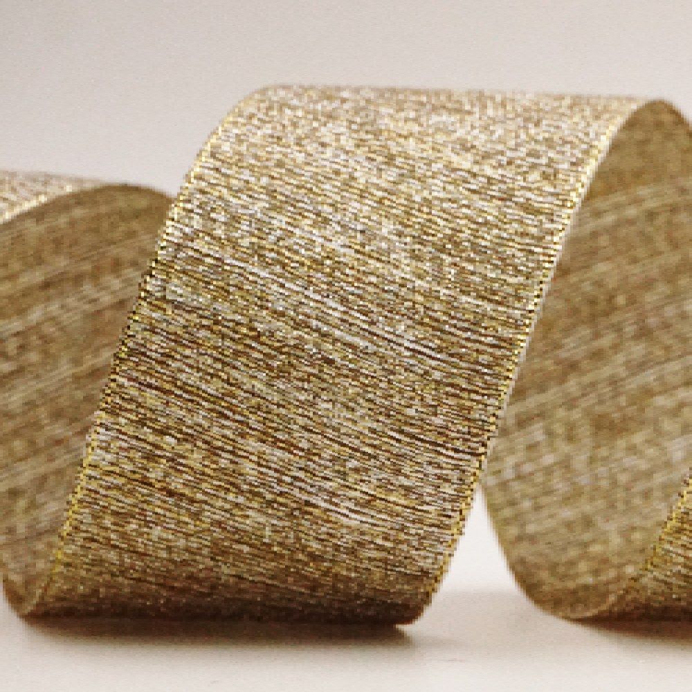 Kimalteleva kultainen &amp; hopeinen metallinauha