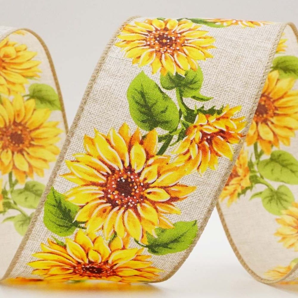 Весенняя цветочная проволочная лента