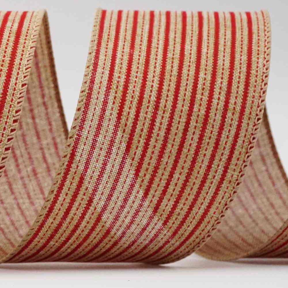 Nastro a righe con filo