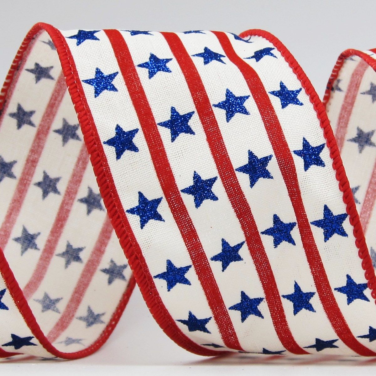 Stripes and American Stars Ribbon