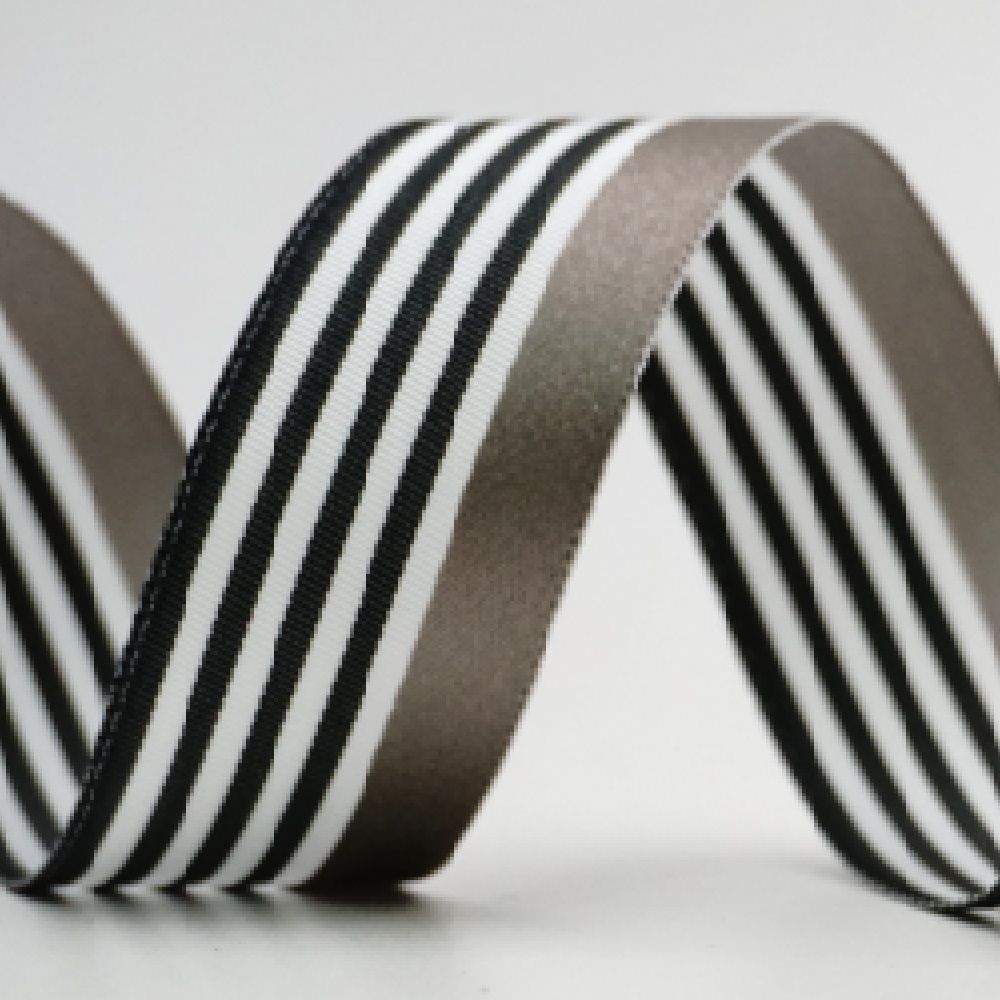 Tri-color Striped Gift Ribbon