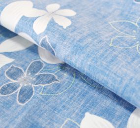 Hakka Floral Combed Cotton Fabric