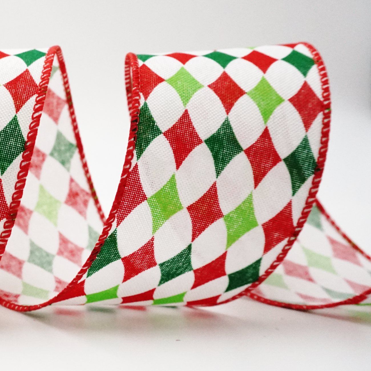 Винтажная ромбовидная лента